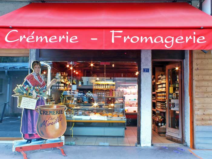 Crèmerie Épicerie Fine "Chez Mireille" à Thônes, vente de produits régionaux de Savoie