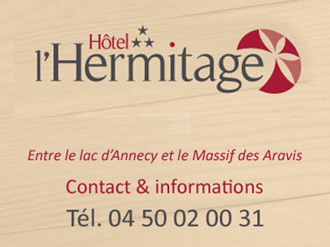 L'hôtel l'Hermitage de Thônes vous propose des chambres ou des appartements individuels tout confort avec des prestations hôtelières